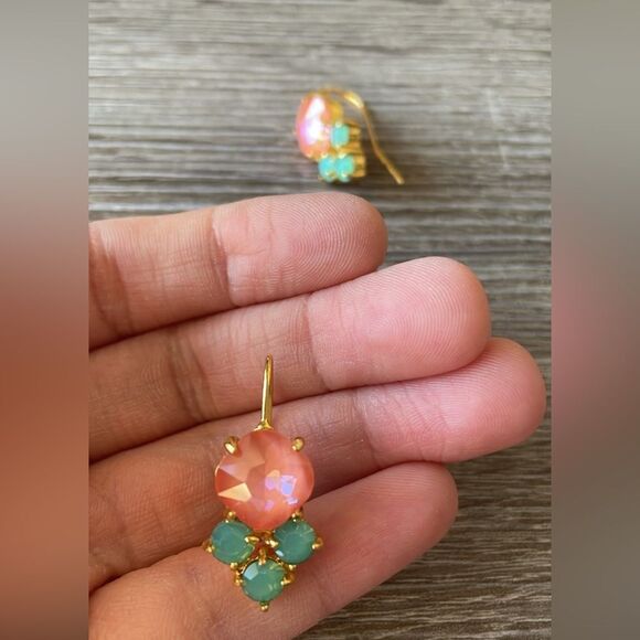 BohemianāpinkāearringsāA190 - Picture 4 of 4